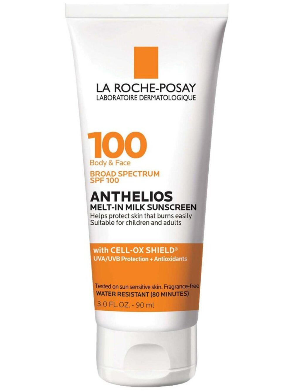 La Roche-Posay Anthelios Melt-in Milk Body & Face Sunscreen Lotion SPF 100